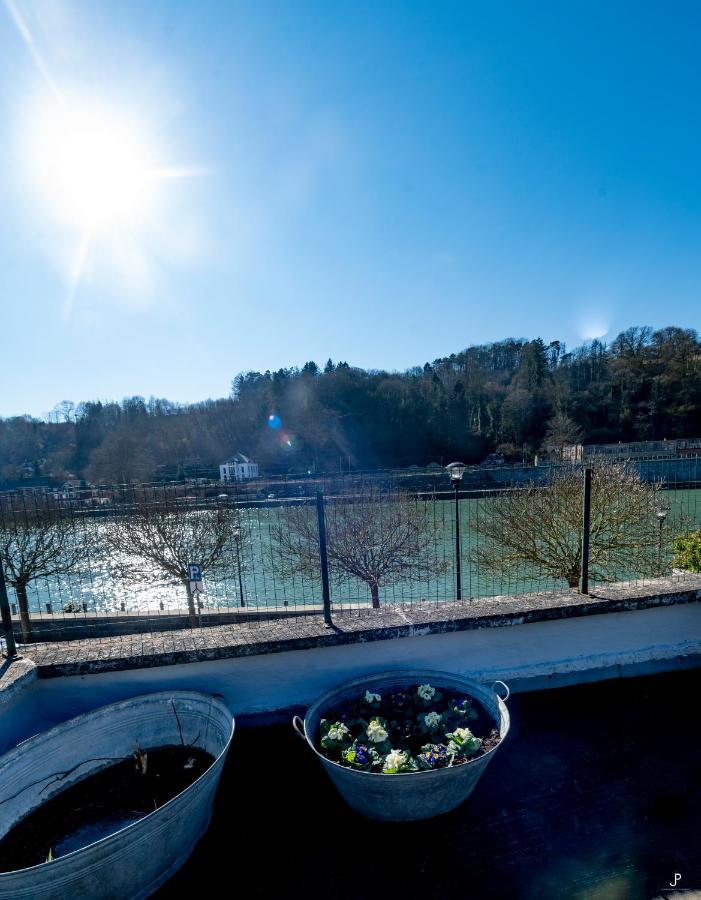 Les 3 Chapeaux Dinant 6P Les Canotiers 4P Avec Terrasse Le Melon 2P Sans Terrasse Exterior foto
